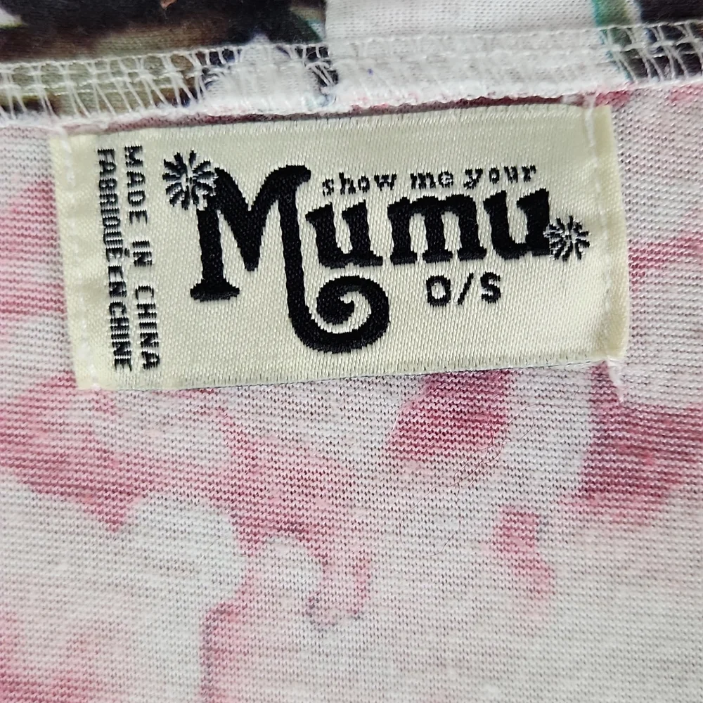 Show Me Your MuMu, Garden of Blooms lightweight robe, belt missing O/S - Picture 4 of 6